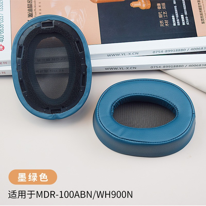 For Sony MDR-100ABN WH-H900N headphone earpads sponge cushions leather ear pads new