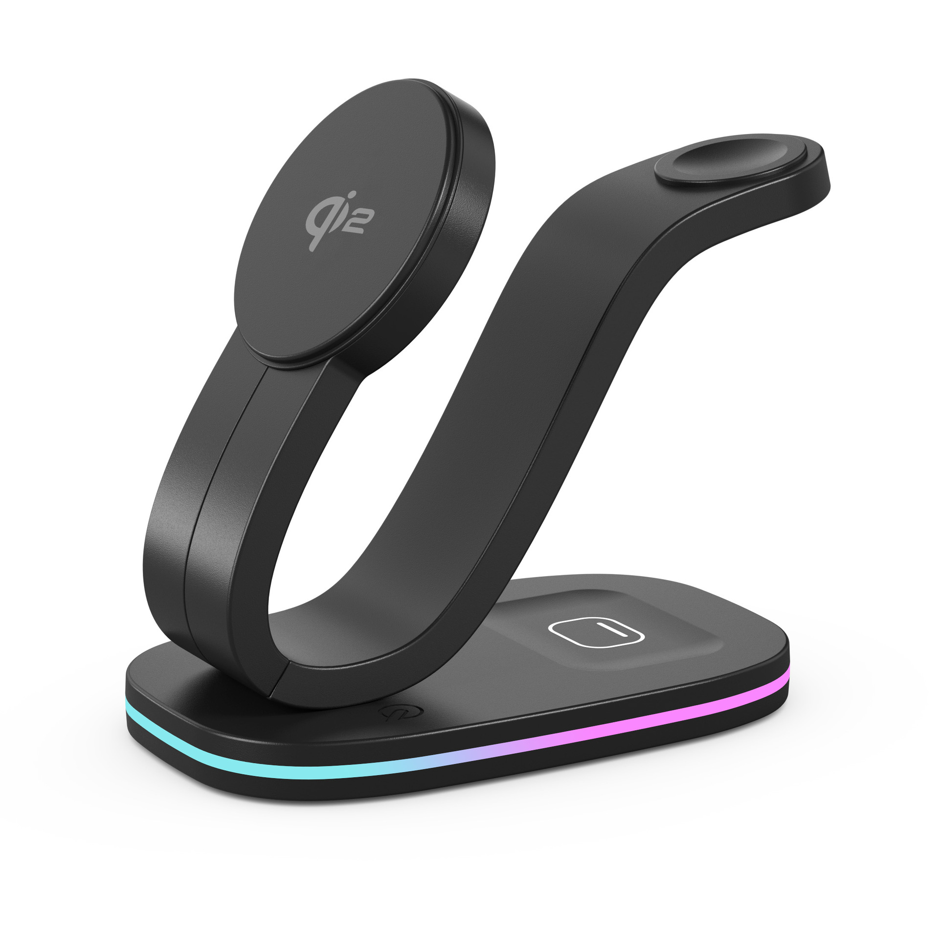 Selected QI2 Wireless Charger for Apple Phone Stand Earphone 3-in-1 MagSafe Magnetic Wireless Charger