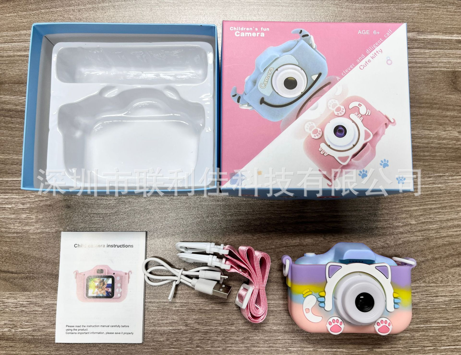 X2 children's mini digital camera HD small SLR can take photos and video educational toy
