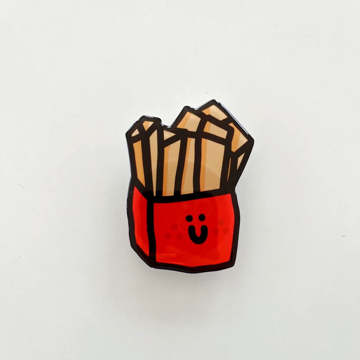 New Cartoon Phone Stand Banana Fries Resin Acrylic Phone Airbag Stand Custom Logo Digital