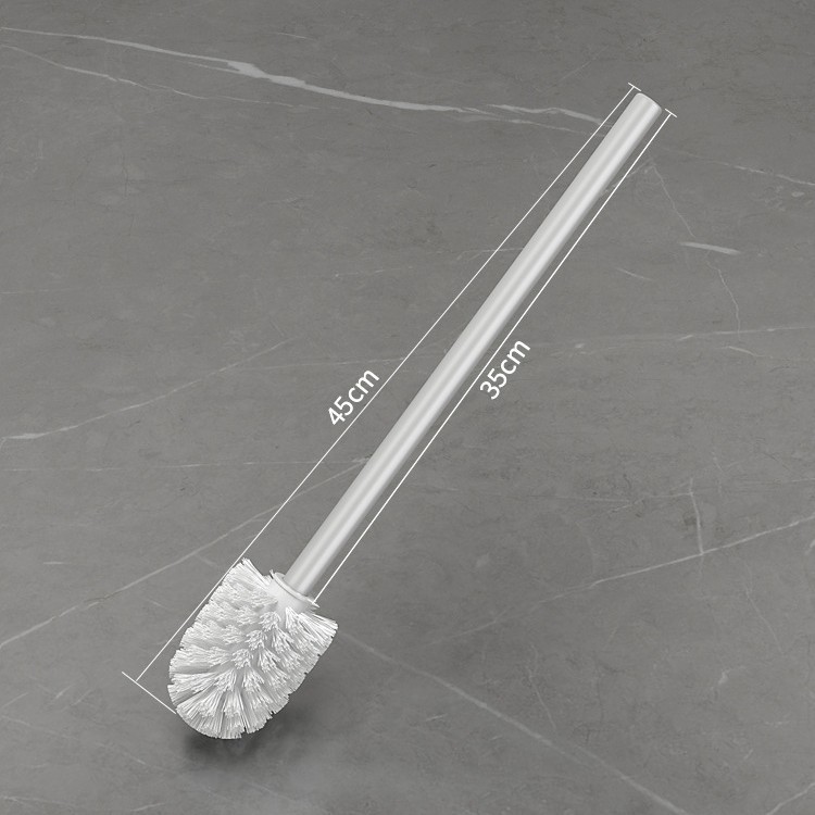 Toilet brush bathroom brush cleaning toilet brush head household no-dead-angle replacement head universal long handle