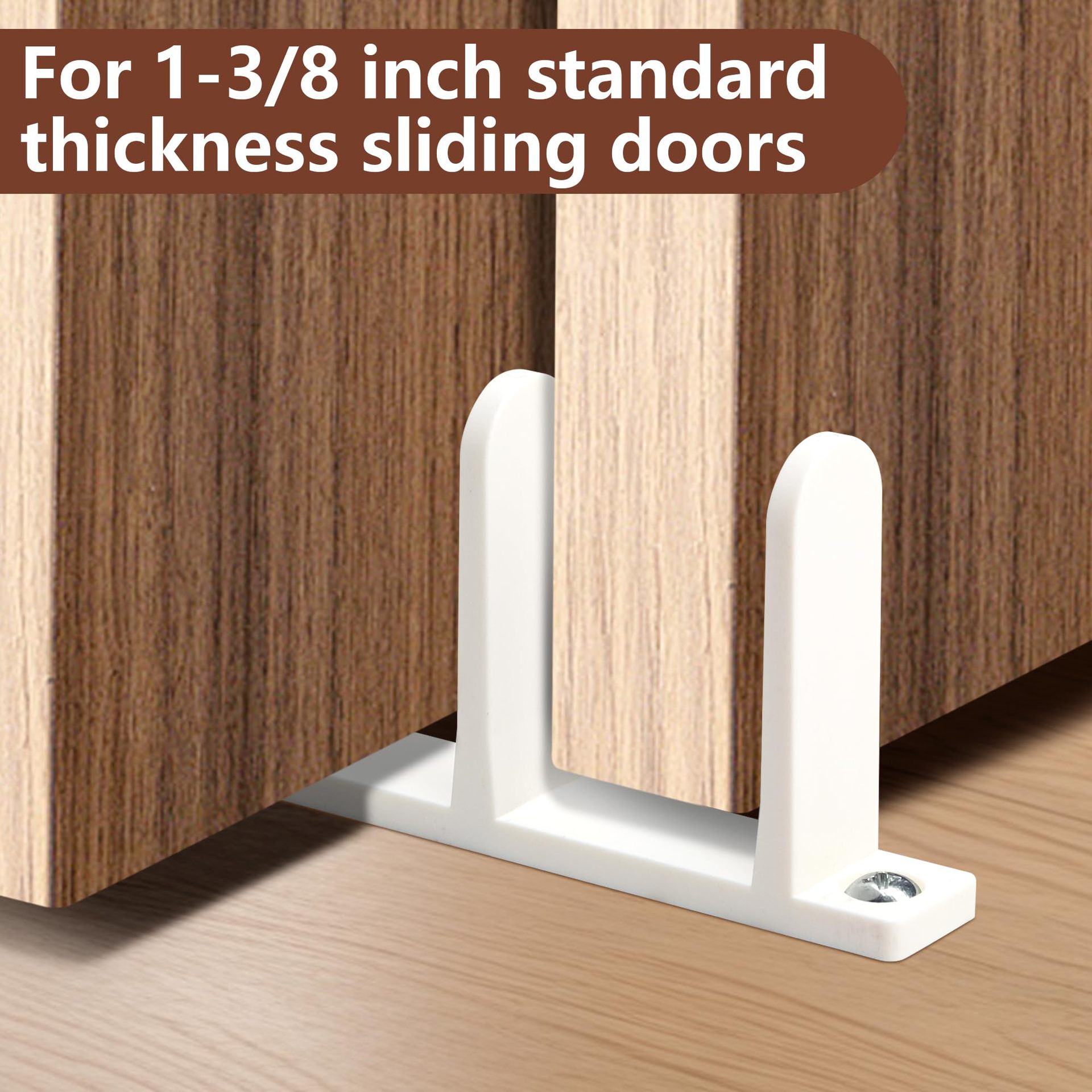 White Three-Hole Wall-Mounted Rail Rack Home Storage Shelf with Screws Installation ABS Material Anti-Slip