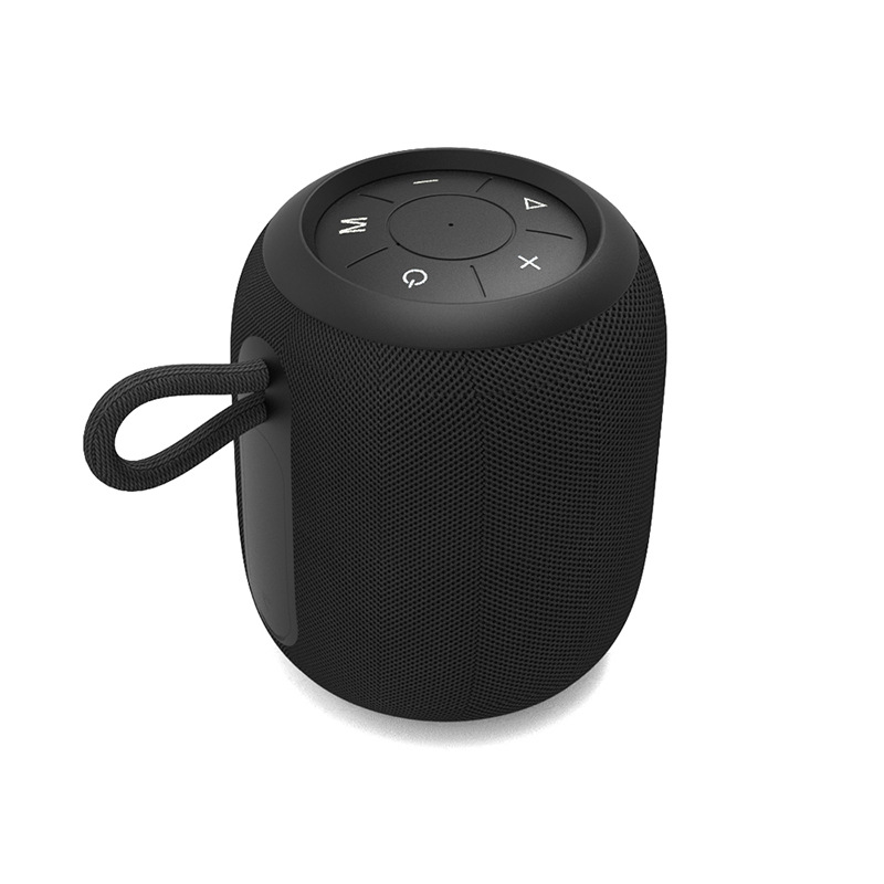 Bluetooth audio subwoofer new wireless colorful RGB light outdoor portable mini fabric Bluetooth speaker