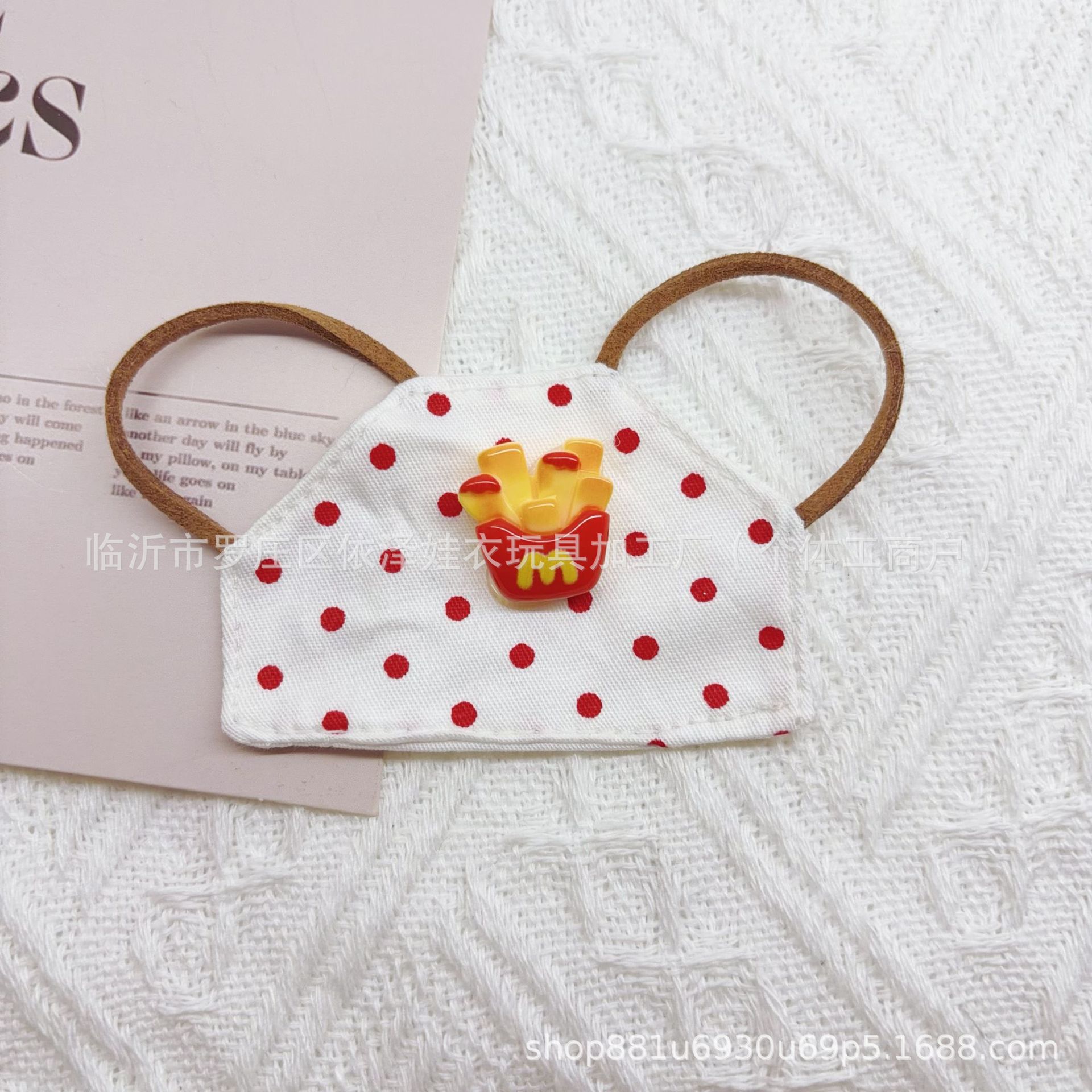 10cm Plush Toy Small Bib Cotton Doll Clothes Dress Up Apron Decoration Accessories Clothes