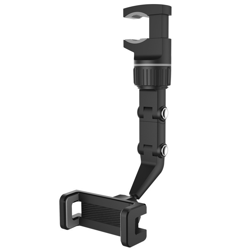 Car Phone Holder 2024 New Car Rearview Mirror Navigation Shockproof Fixed Black Technology Support Bracket