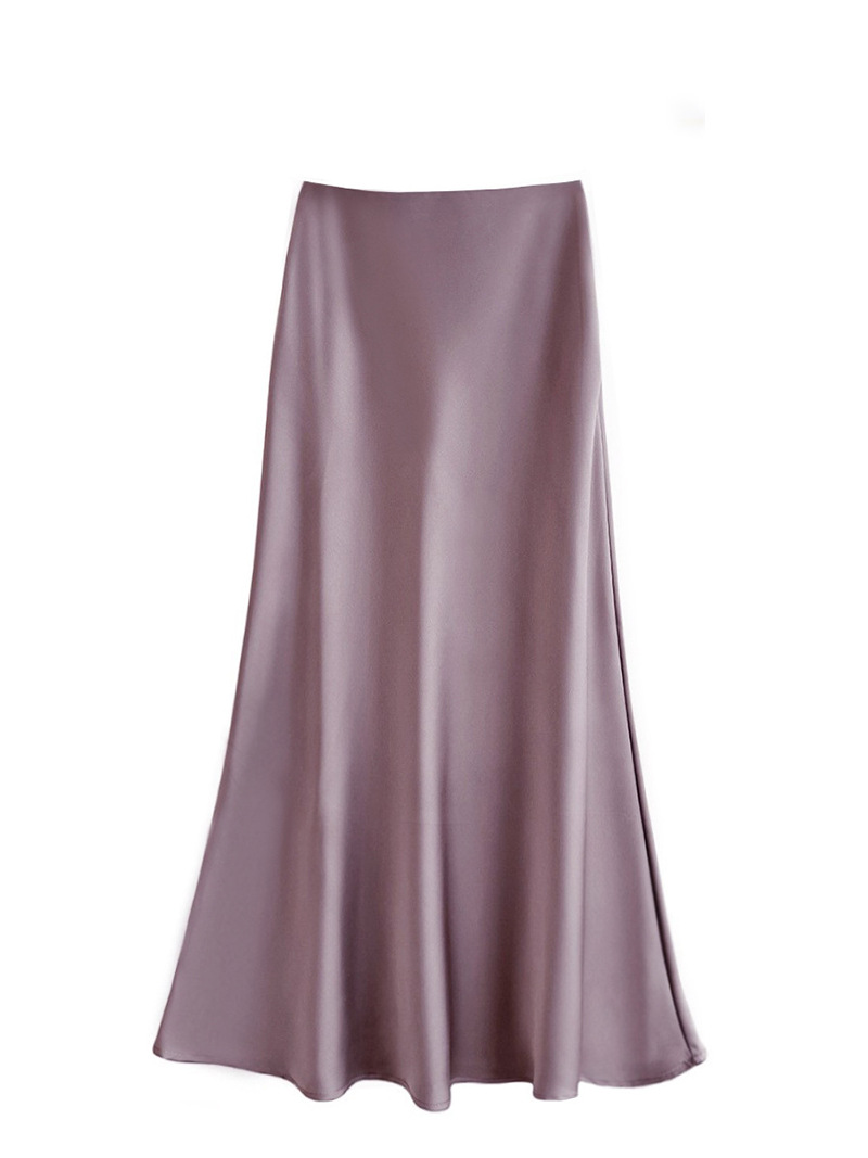 Satin bustier skirt for women
