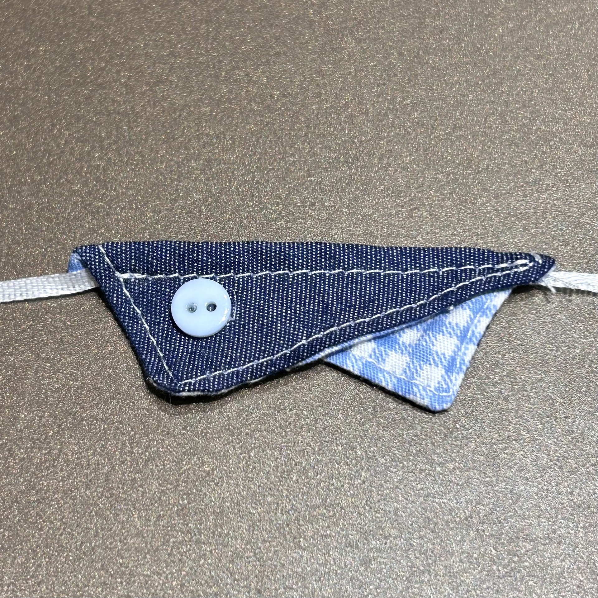 13cm self-mocking bear bib 10cm doll bib nagano cotton doll triangle scarf bib