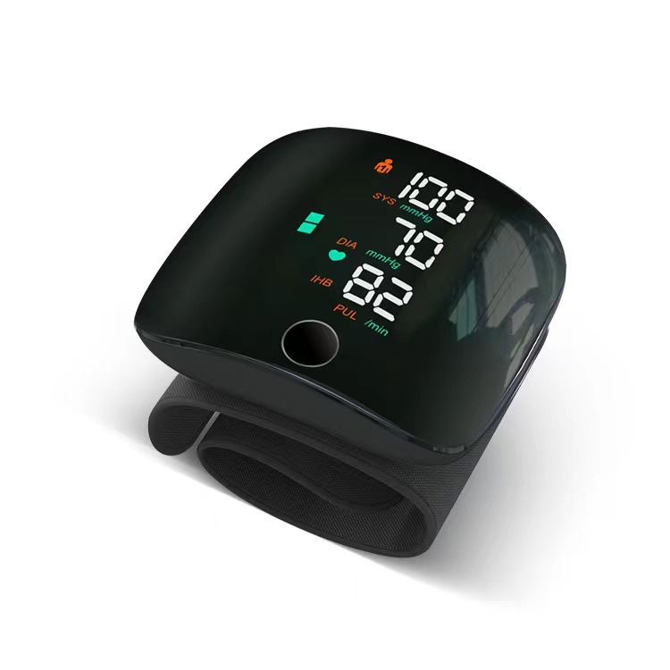 Wrist Blood Pressure Monitor Home Medical Automatic Electronic Measuring Instrument LED Wrist Blood Pressure Monitor