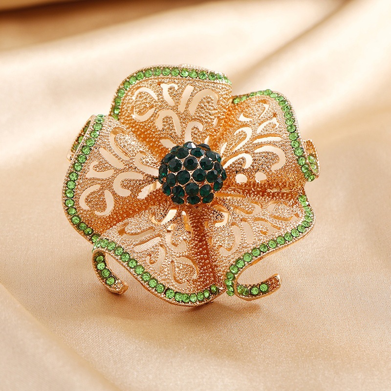 Shijia new sunflower ring for women