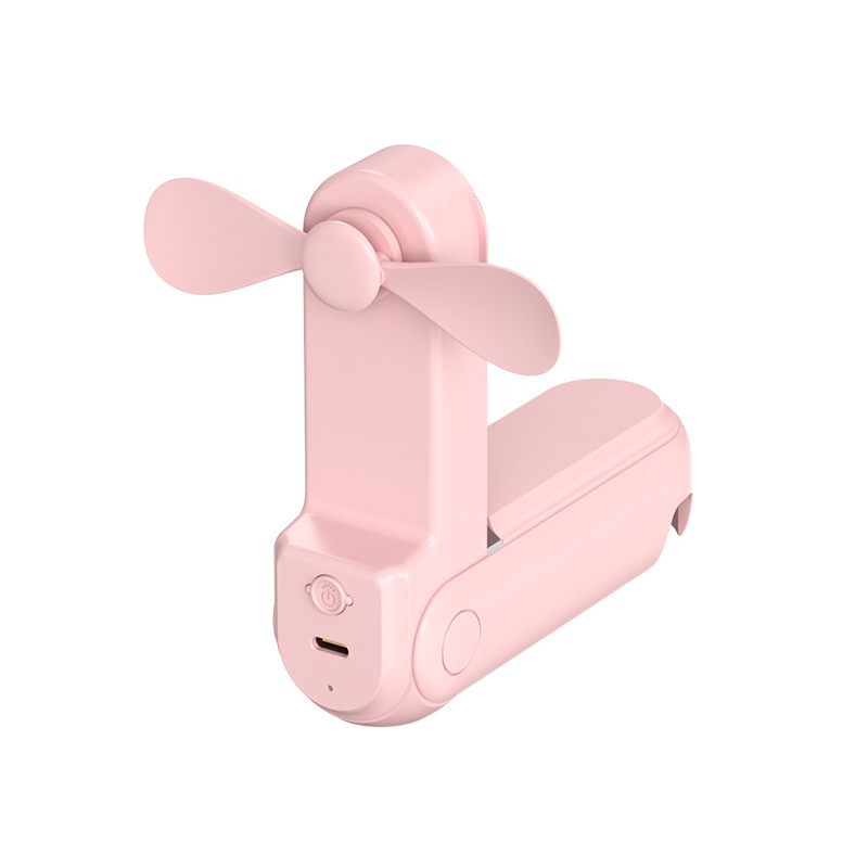 Pocket Mini Silent Charging Small Electric Fan Portable Outdoor Handheld Fan Gift