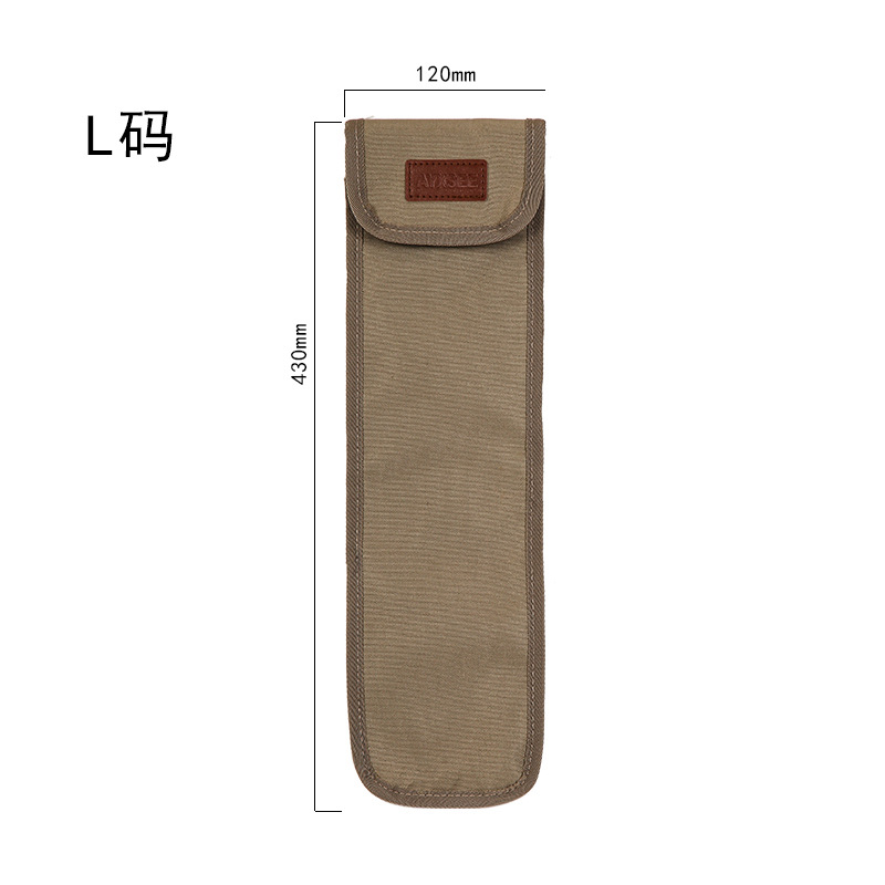 AYXSEE Outdoor Camping Tent Peg Storage Bag Envelope Style Ground Peg Bag Peg Bag 900D Oxford Cloth