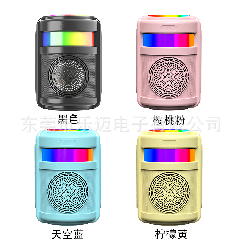 New Wireless Bluetooth Portable Outdoor K歌 Speaker Colorful Audio eBay Exclusive Subwoofer