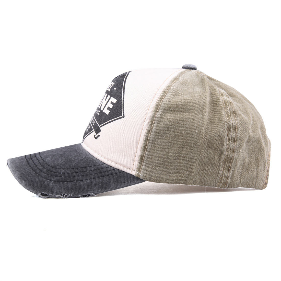 Spring/summer new baseball cap for men and women, coated cotton sun hat, shine outdoor hat