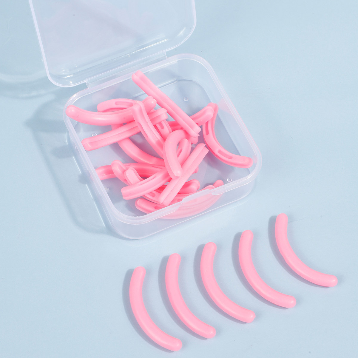 Eyelash Curler Replacement Pad Not Easy to Break High Elasticity Durable Silicone Strip Multi-Color Selection Eye Lash Replacement