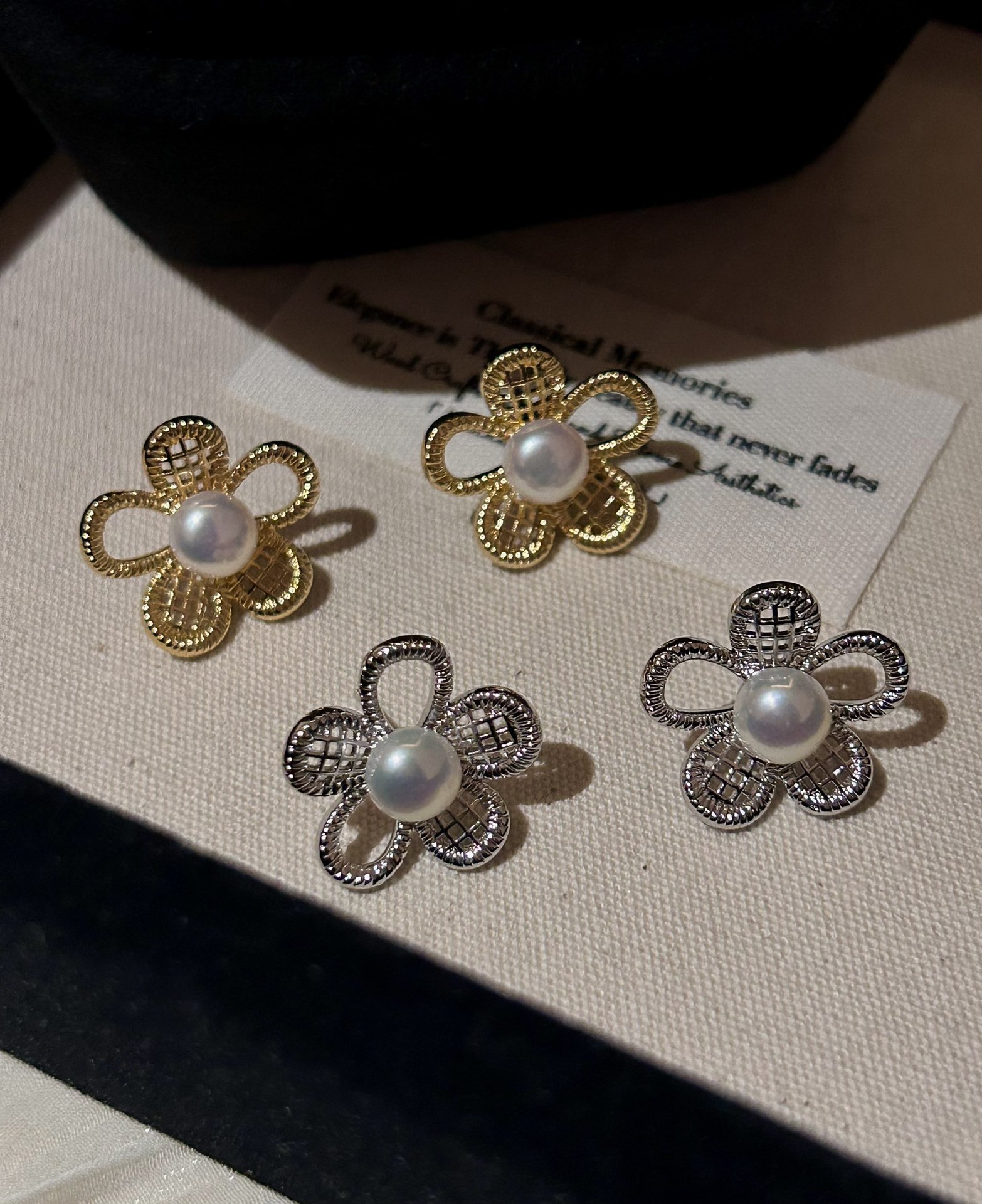 金色托（不含珠） · P1354大花瓣（7-8mm）