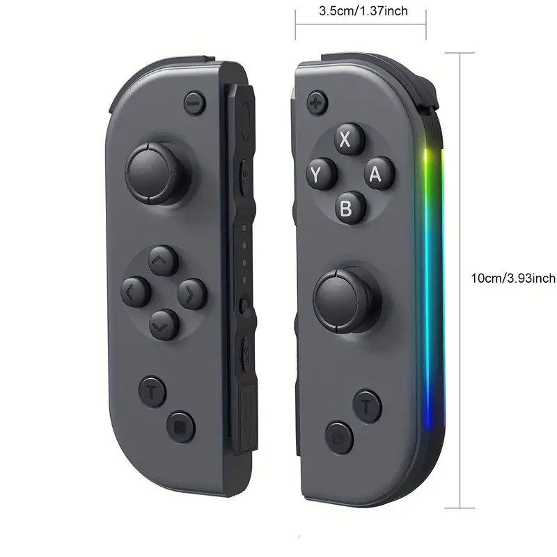 Switch left and right controller support one-key wake-up Bluetooth controller NS motion sensing vibration RGB lighting