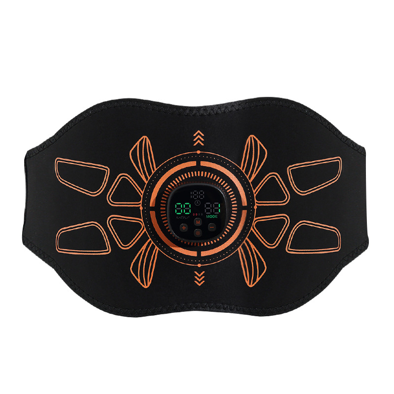 BINLLTE Lazy Fat Burning Waist Abdomen Slimming Abdominal Muscle Patch Massage Belly Slimming Shaping Belt Abdominal Trainer