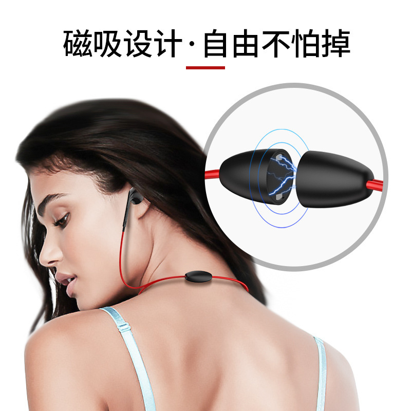 BT313 Bluetooth earphone sports earphone smart magnetic stereo new wireless Bluetooth earphone