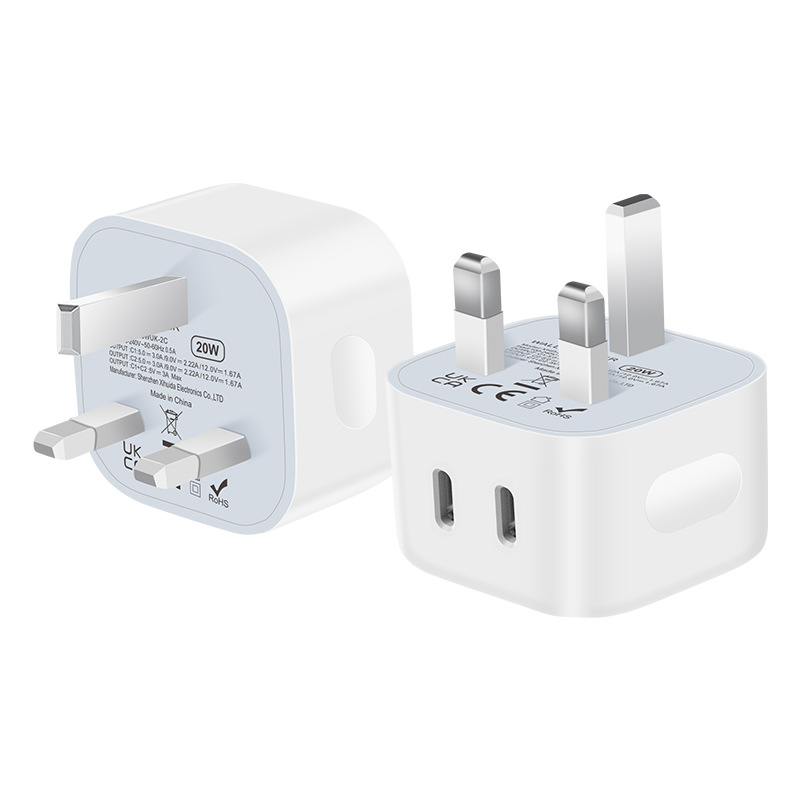 PD20W charger type-c port fast charging for Apple 15 charger UKCA certified PD20W UK standard