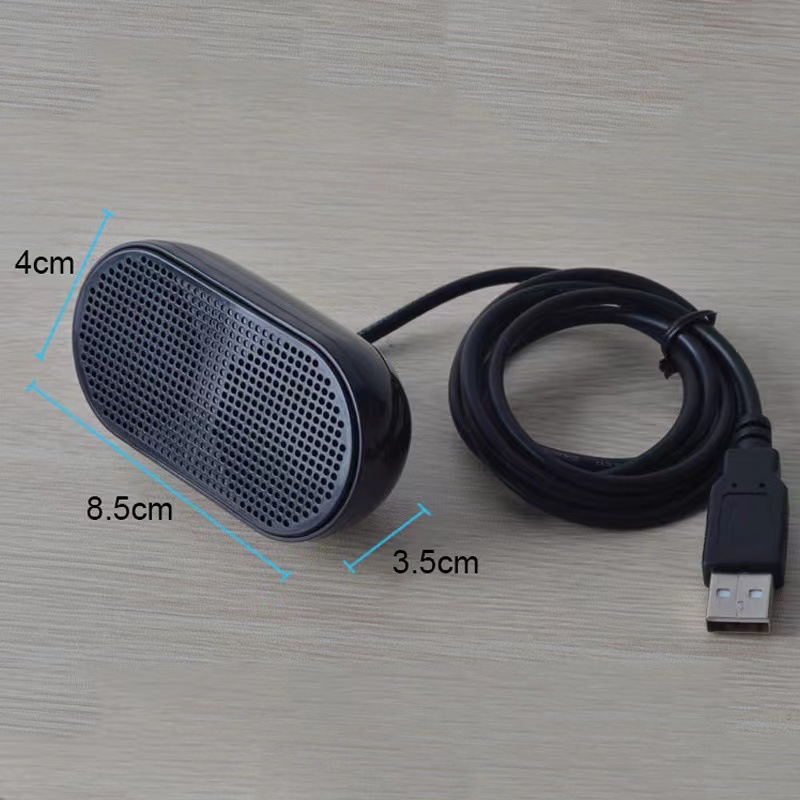 Portable Small Speaker, Mini Home Appliance, New Small Audio, Desktop Space-Saving Computer USB Speaker