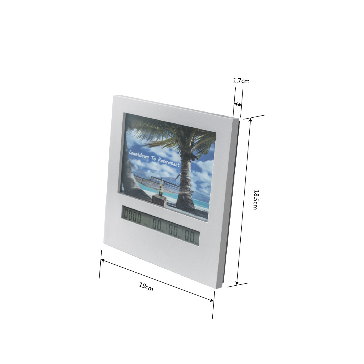 Photo Frame Clock Countdown Timer Clock Custom Electronic Clock 9999 Day Countdown Clock