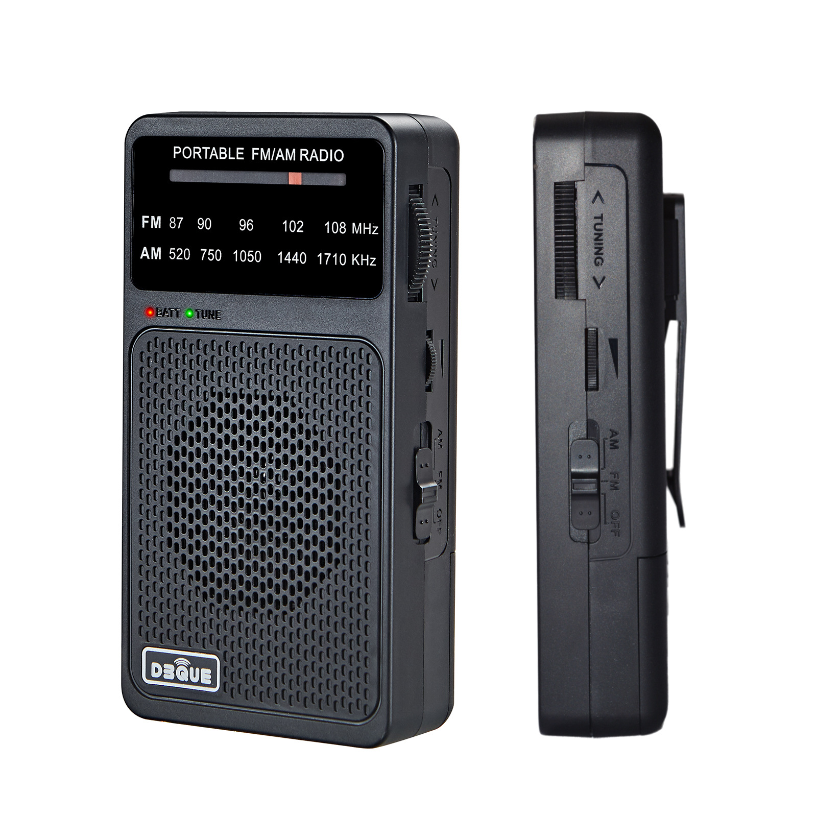 Yimeida Full-Band Radio for Elderly Mini Portable Pointer Tuning FM/AM Broadcast