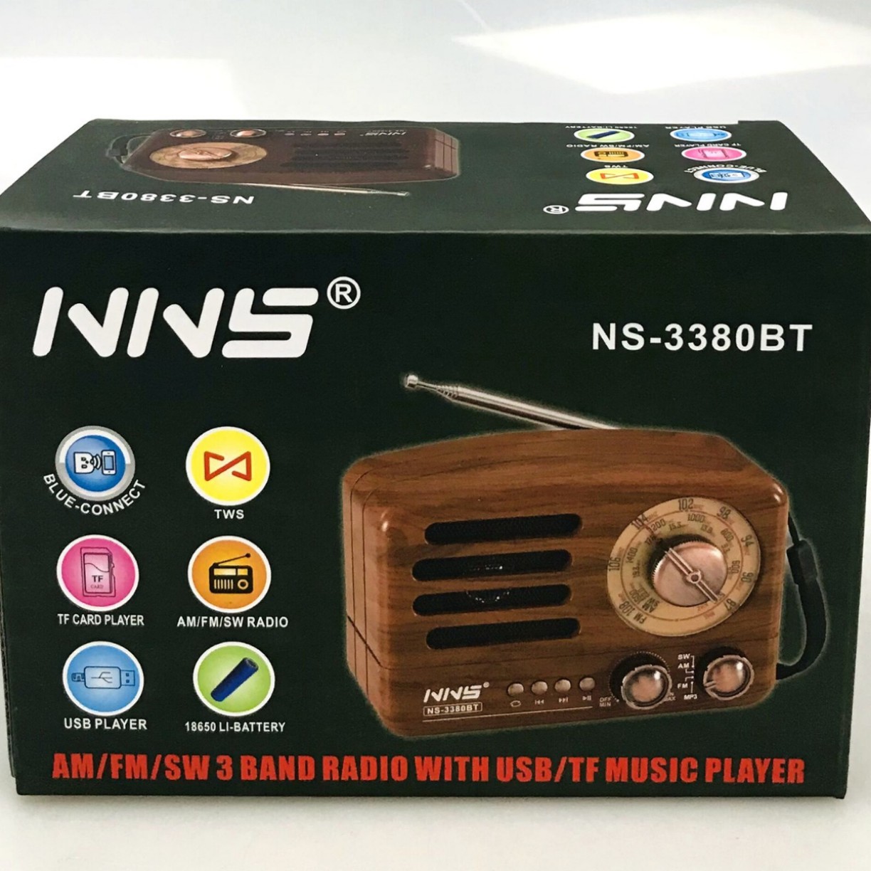 Old-Style Elderly Broadcast Desktop Full-Band Semiconductor Dedicated Charging Bluetooth Radio