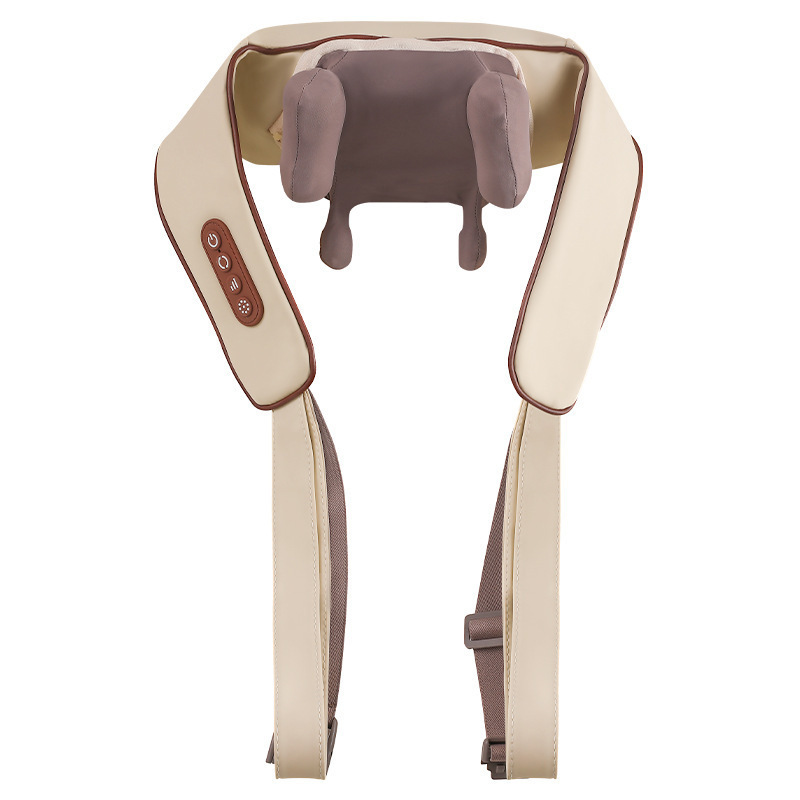 Neck Massager Heat Compress Kneading Trapezius Massage Shawl Multifunctional Electric Shoulder and Neck Massager