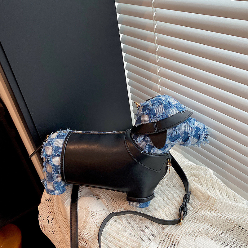 Wind Puppy Shoulder Bag for Women 2025 Street Style Niche Travel Commuter Crossbody Bag