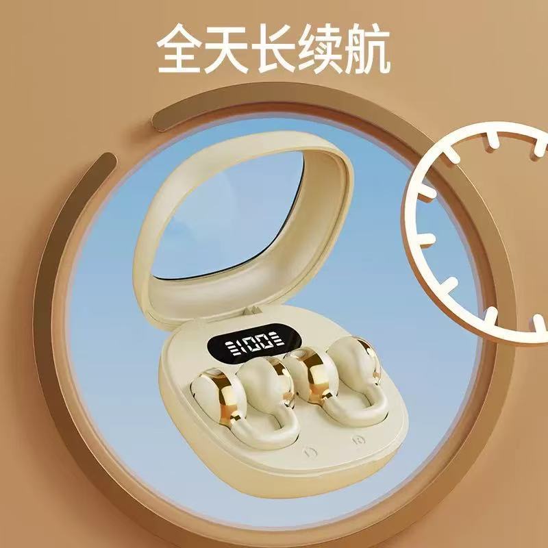 High-quality Sound Bluetooth Earphones X31 Ear Clip Type Non-in-ear Earphones LED High-definition Digital Display Ultra-long Battery Life Comfortable to Wear