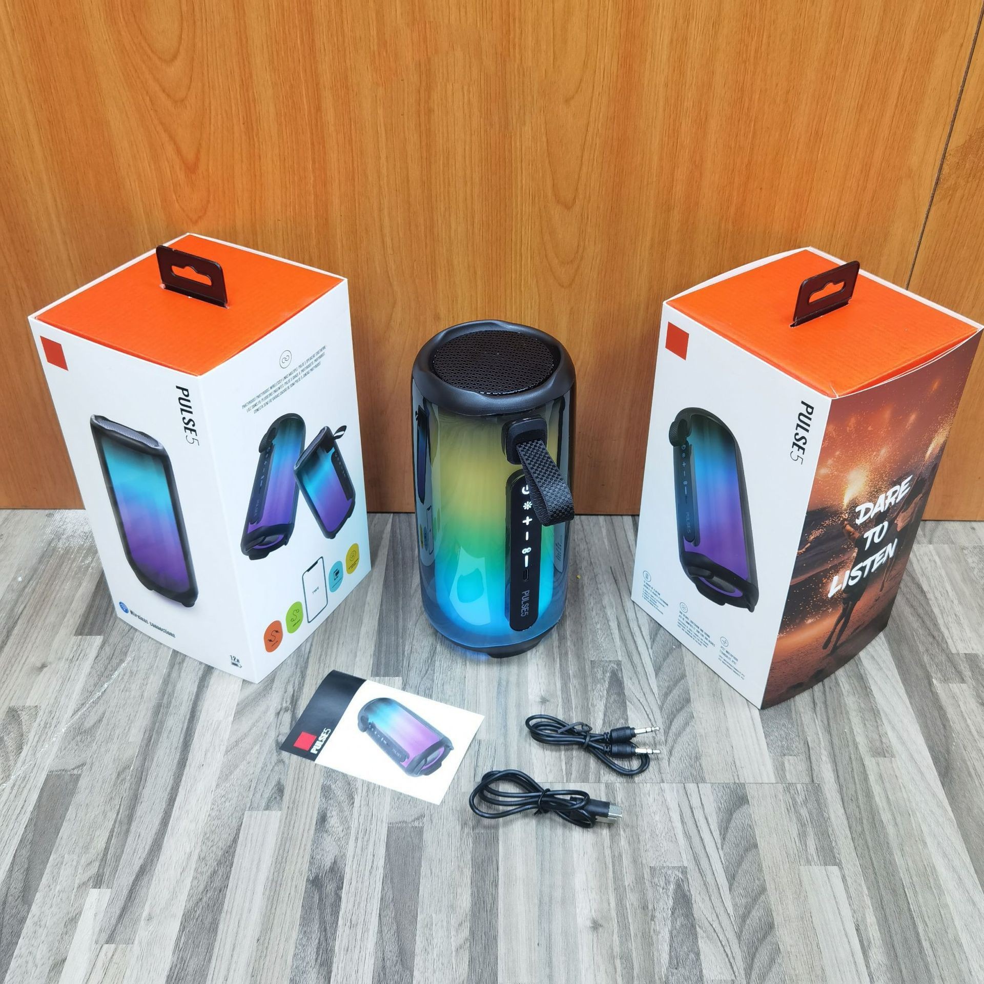PULSE5 Huaqiangbei Bluetooth Speaker Home Mini Speaker Card Computer Desktop Outdoor Audio