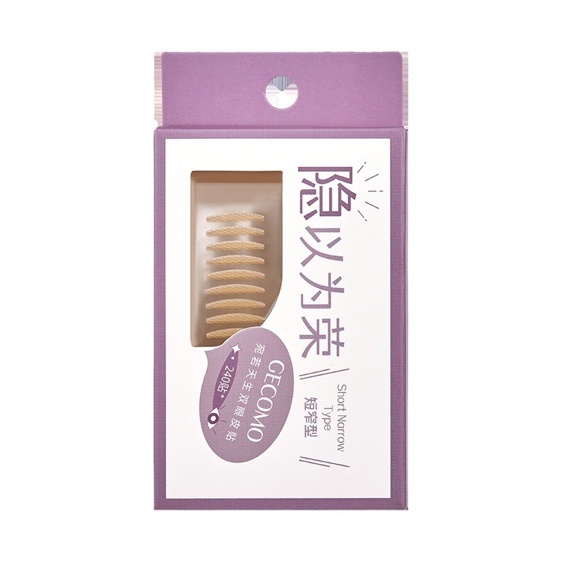 Jingrui GECOMO natural invisible double eyelid glue-free eyelid tape invisible lace seamless double eyelid tape