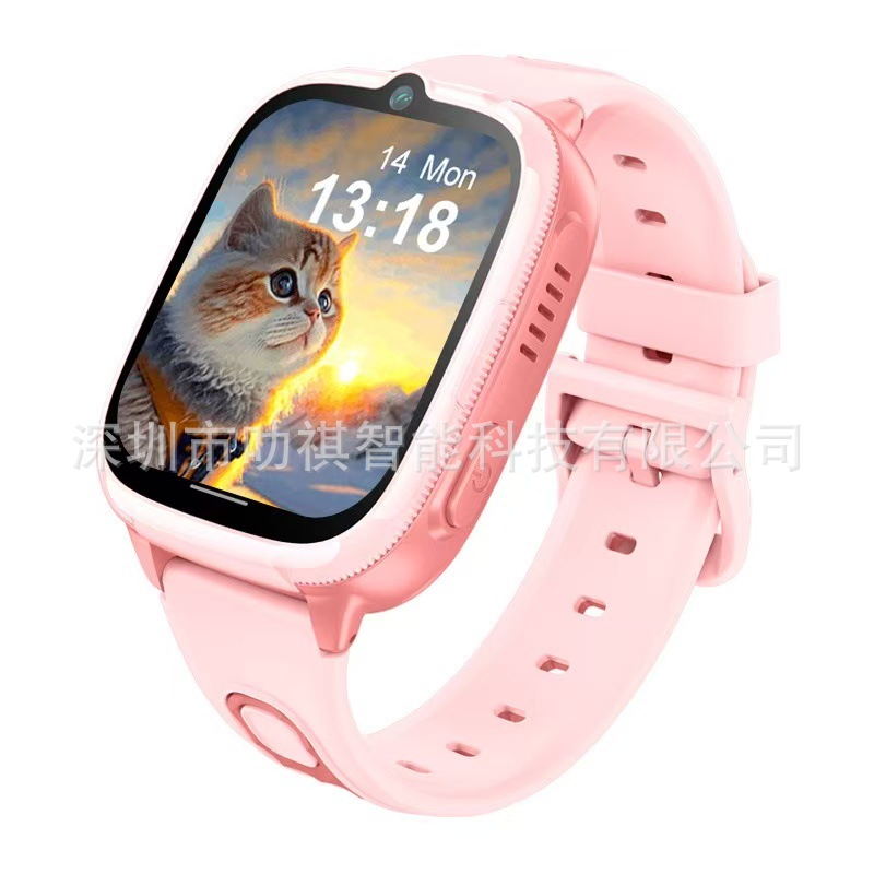 D53 children's phone watch smart 4G video chat large battery WiFi positioning waterproof multi-language