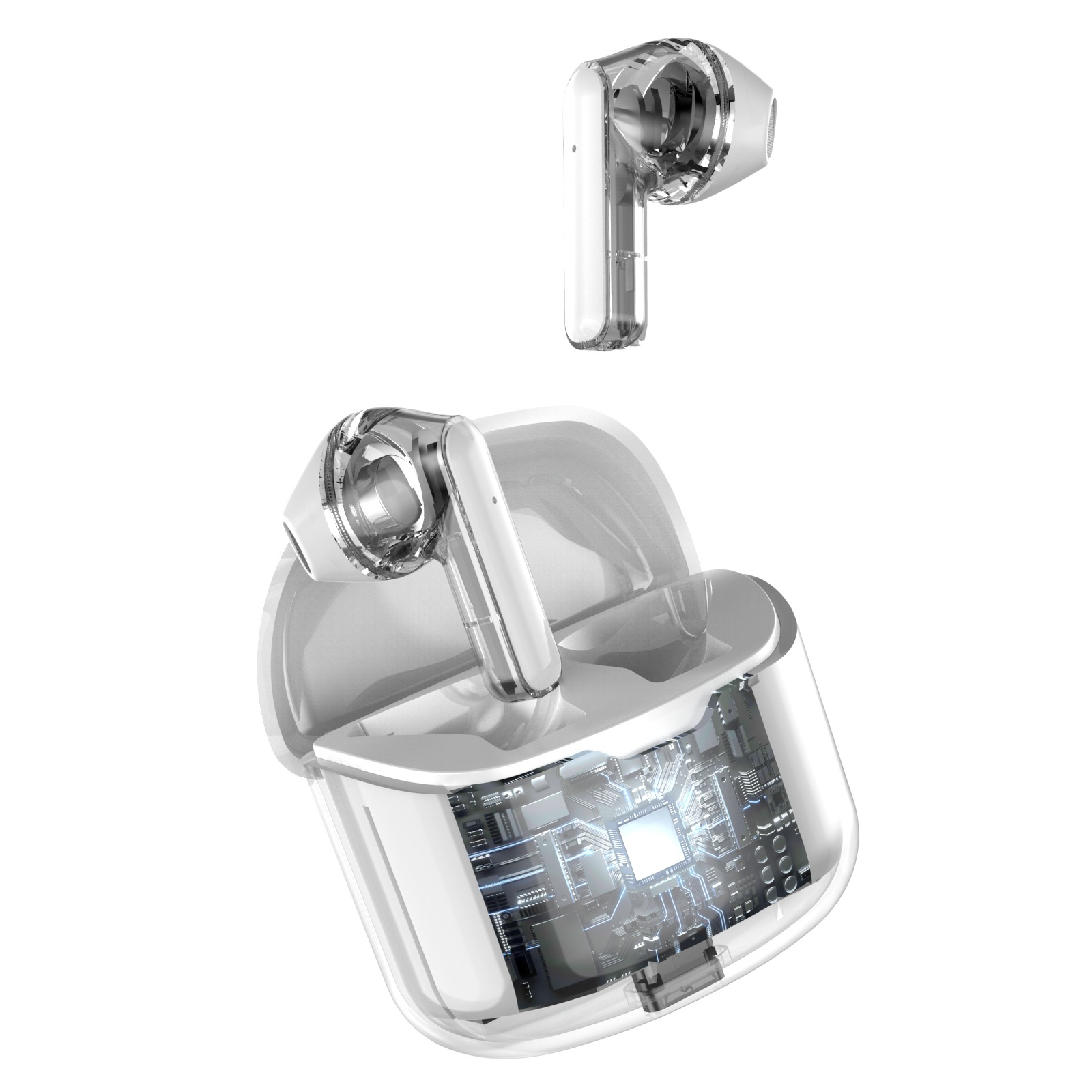 Private mold ultra sound quality low power TWS in-ear Bluetooth wireless earphones