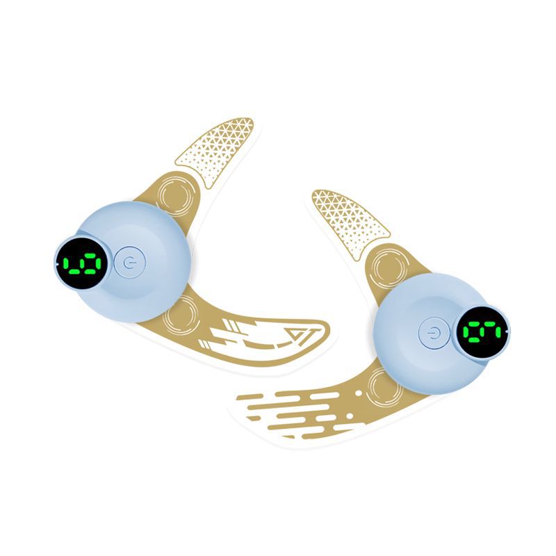 Home EMS Microcurrent Small Mask King Eye Beauty Instrument for Eye Bags and Dark Circles, Eye Massager Patch