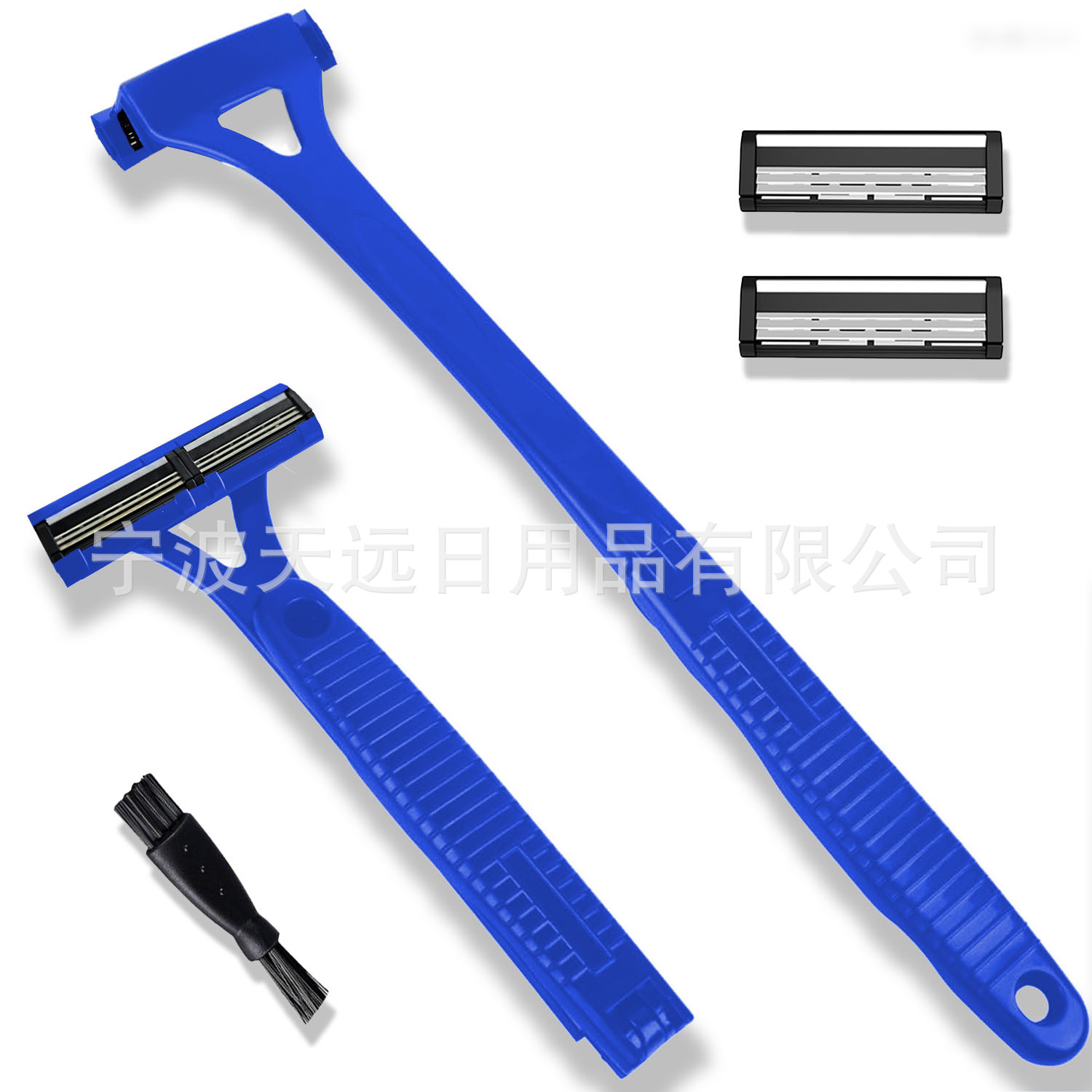 25 New Back Shaver Three-Blade Back Hair Razor Manual Three-Blade Razor for Back and Body Hair
