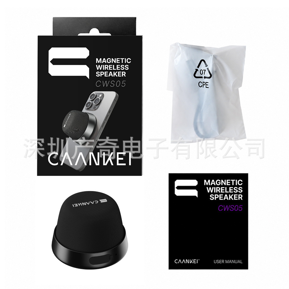 Magnetic Bluetooth small speaker loud speaker home TWS outdoor portable mini waterproof wireless speaker