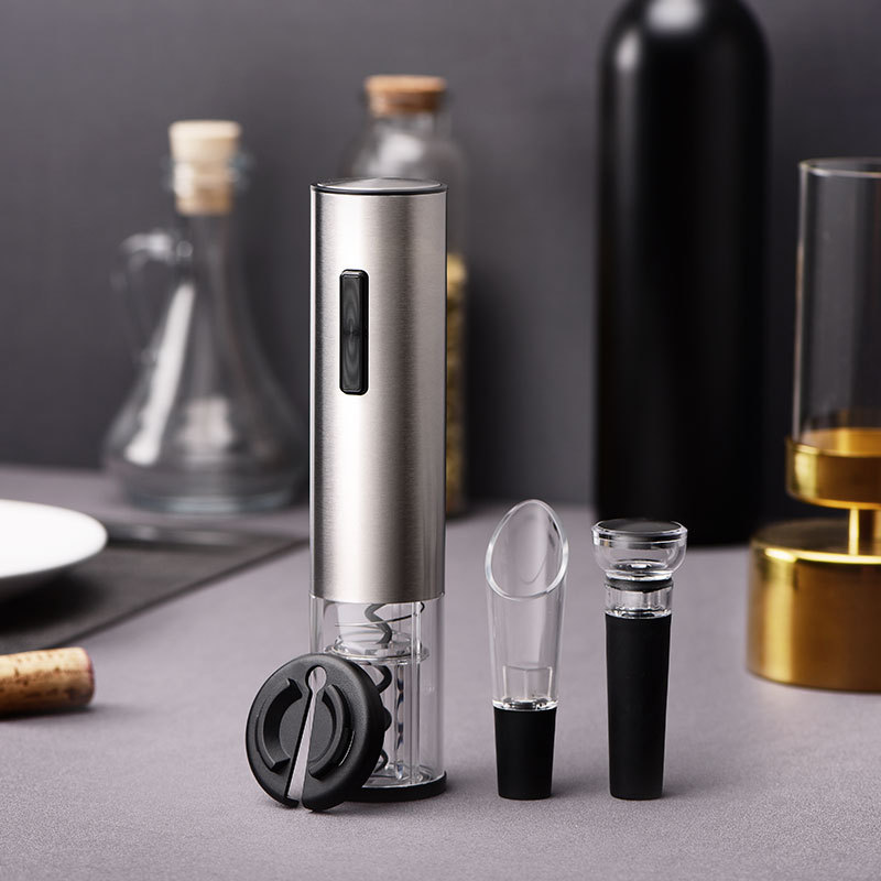 Cheer Festival Neutral Gift Box Automatic Electric Multi-functional Four-in-One Red Wine Opener Set
