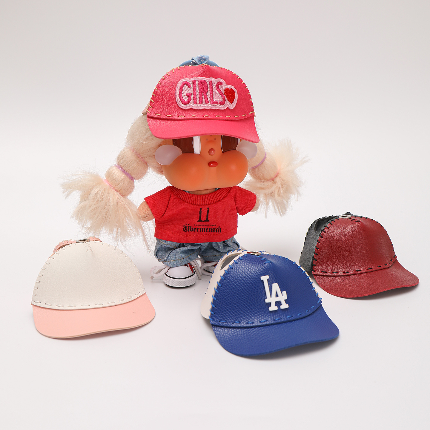 Doll Clothes Only CRYBABY Crybaby Hat Tear Pendant Vinyl Figure Gulu Gulu Doll Clothes Baseball Cap