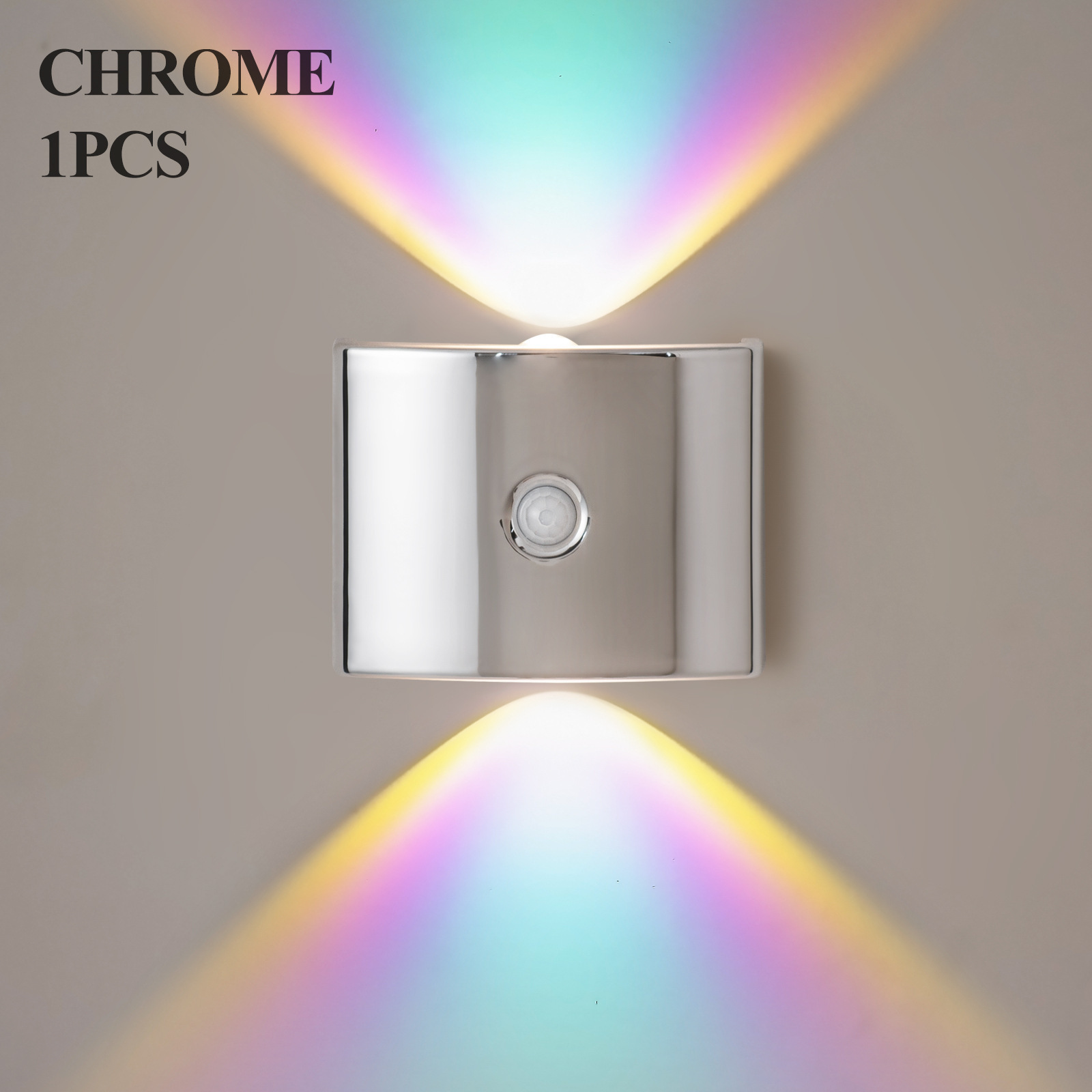 LED Infrared Induction Wall Light Corridor Hallway Entryway Balcony No Drilling Battery Wall Light