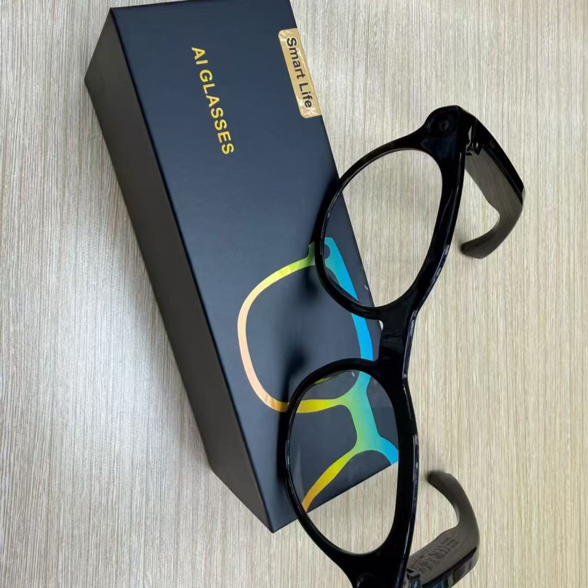CY05 smart glasses 8 million pixel photo AI real-time translation local storage recording HD live streaming