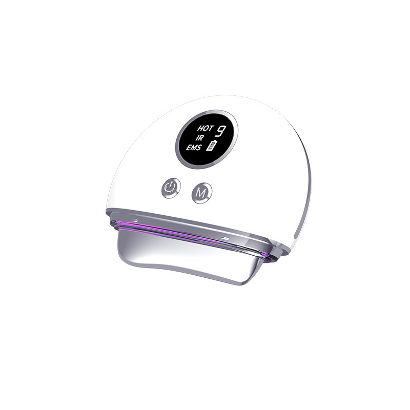 Color Light Massage Essence导入仪 Beauty Instrument EMS Microcurrent Face Neck Scraping Instrument FDA Certified
