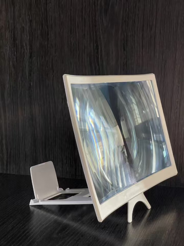 Custom Label L6 Curved Screen Amplifier 12-inch Phone Amplifier Ultra Clear Magnifier Lazy Bracket