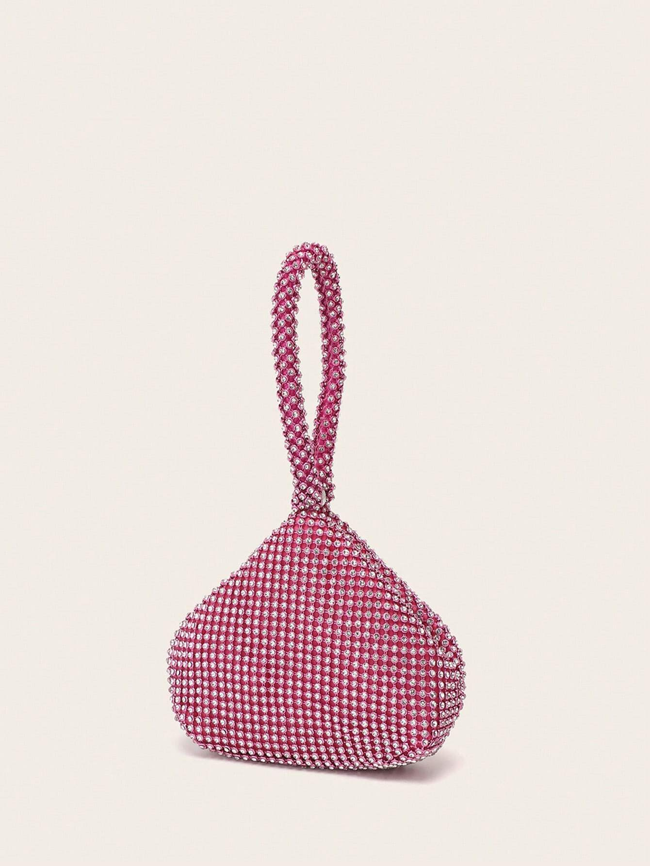Diamond Evening Bag Pure Handmade Rhinestone Mine Evening Bag Clutch Banquet Bag Women's Handbag
