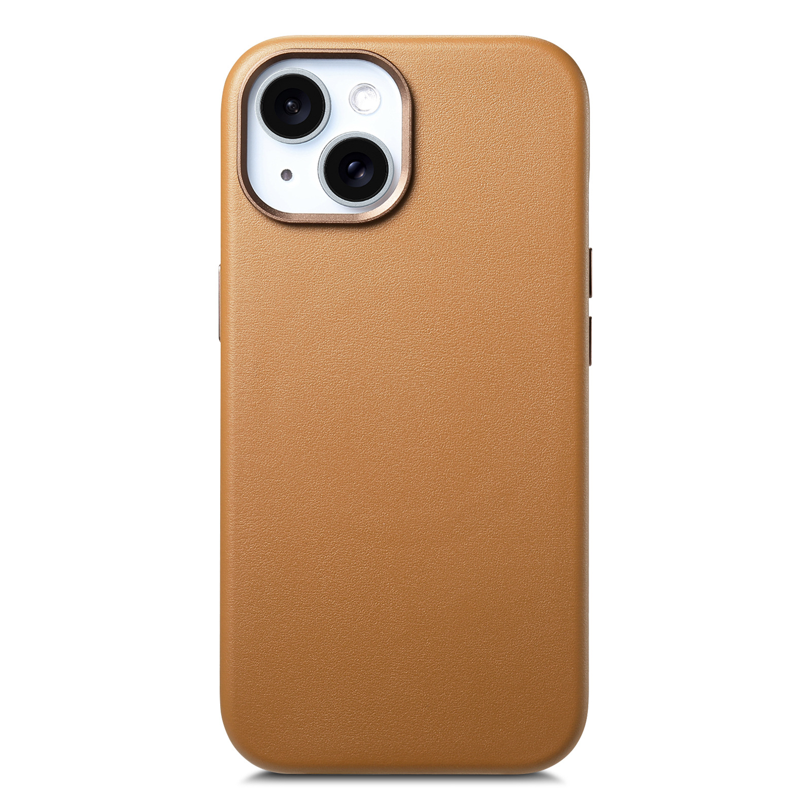 For iPhone18 official magnetic leather phone case N52 strong magnetic Apple 17pro protective case 16 case
