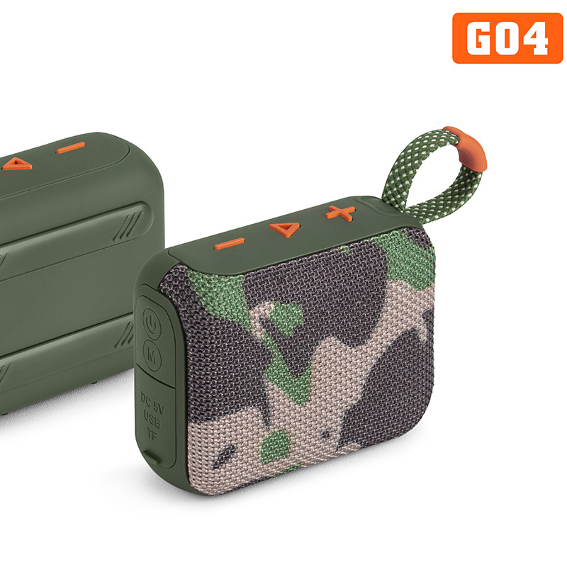 Speaker GO4 Bluetooth Speaker Portable TWS Speaker Bass Outdoor Speaker Bluetooth Speaker