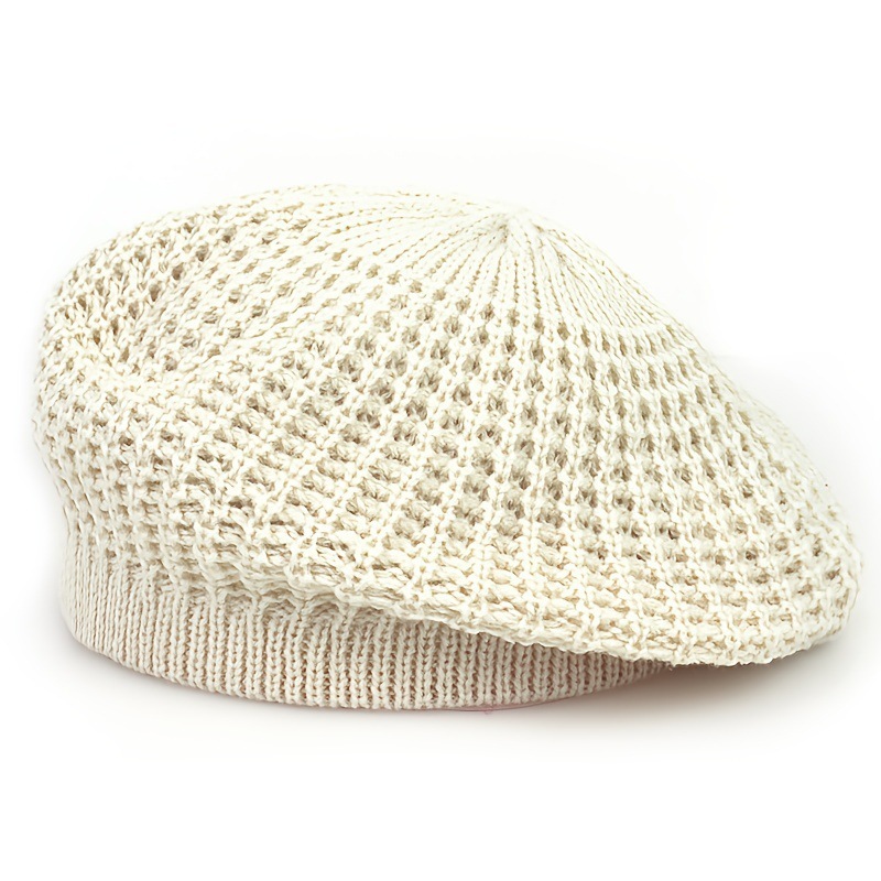 Women's Winter Knit Stacked Hat Winter Hat Red New Gray