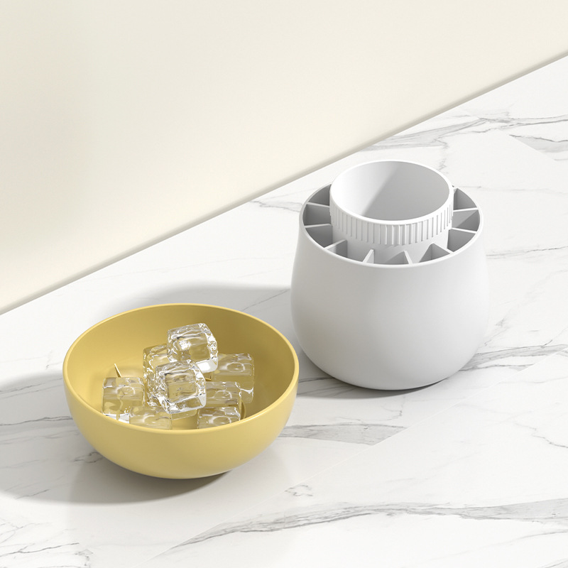 Silicone ice cup ice cube mold refrigerator ice grid ice box ice bucket household homemade crushed ice maker mushroom