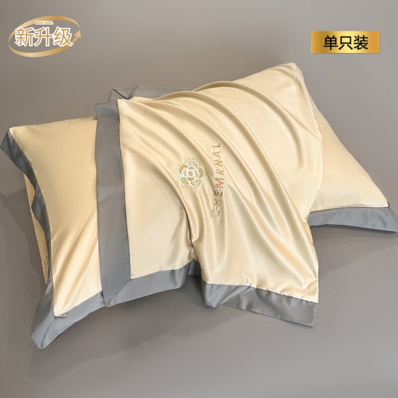 【新升级】【单只装】奶茶中灰【冰凉透气 舒睡无压痕】 · 48cmX74cm
