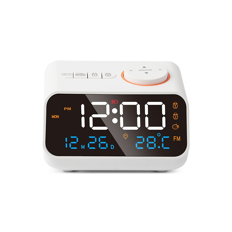 New electronic alarm clock student alarm clock 2025 new electronic alarm clock radio electronic clock